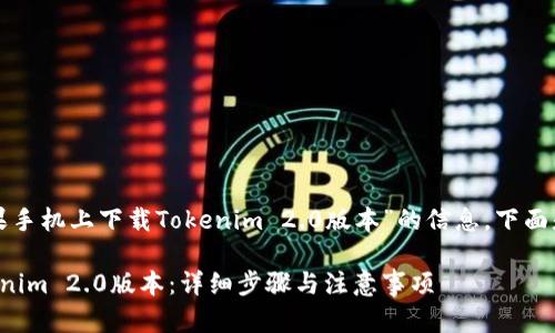 为了帮助你获取“如何在苹果手机上下载Tokenim 2.0版本”的信息，下面是符合推广的和相关关键词。

如何在苹果手机上下载Tokenim 2.0版本：详细步骤与注意事项